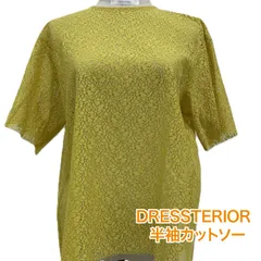 DRESSTERIOR ドレステリア 半袖カットソー マスタードイエロー 日本製 ドレステリア #26-0427のサムネイル