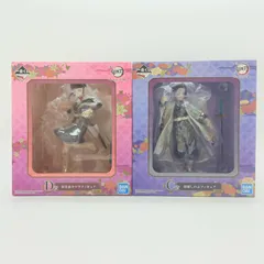 【未開封】 鬼滅の刃 一番くじ 折れぬ心と刃で進め C賞 胡蝶しのぶ D賞 栗花落カナヲ フィギュア BANDAI SPIRITS バンダイ 2体セット まとめ売り B-38-2のサムネイル