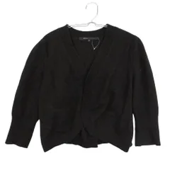 MARC JACOBS マークジェイコブス カーディガン アンゴラ ニット ショート丈 長袖 トップス ブラウン S【S】 レディース 【中古】のサムネイル