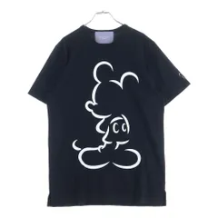mastermind JAPAN (マスターマインドジャパン) 17SS ミッキープリント クルーネック 半袖Tシャツカットソー ブラック 17SDMM-TS02-01-Aのサムネイル