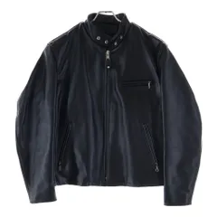 SCHOTT (ショット) Rider's Jacket ライナー付き シングルライダース カウレザー ジャケット ブラック 7823950099のサムネイル