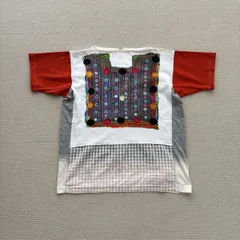 24ss 2024 良品 tao COMME des GARCONS タオ コム デ ギャルソン ビジュープリント ドッキング Tシャツ カットソー サイズ S 80803 0040のサムネイル
