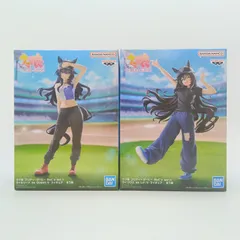 【未開封】ウマ娘 プリティーダービー ヴィルシーナ シュヴァルグラン ヴィブロス BoC'z we\n Queen V Lil♡V フィギュア バンプレスト バンダイ プライズ 2体セット まとめ売り B-38-7のサムネイル