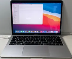 【ジャンク】MacBook Air 13インチ Core i5 2018 8/128GB 2コアCPU シルバー A1932 五10131のサムネイル