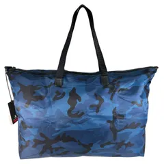 TUMI トゥミ SOPHNETコラボ JUST IN CASE トートバッグ ナイロン ブルー/ブラック【中古】 ユニセックスのサムネイル