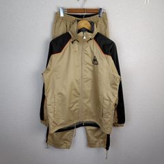 le coq sportif ルコックスポルティフ セットアップ ジャケット パンツ ベージュ ブラック アースカラー メンズ 古着 スポーツMIX ストリート
