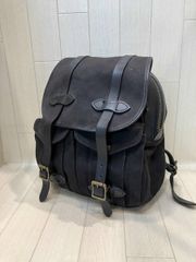 FILSON フィルソン リュック 真鍮 キャンバス ブラック 通年