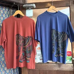 マライカ 半袖 Tシャツ エスニック象のサムネイル
