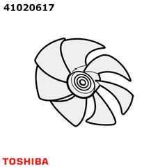 【新品】TOSHIBA 東芝 扇風機 羽根 41020617