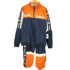 90s カールカナイ ナイロンセットアップ ジャージ 新品 B系 上下 当時