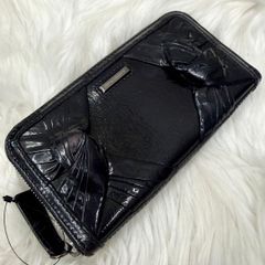 Felisi フェリージ 3005クロコ型押しレザー長財布 コロコロロング