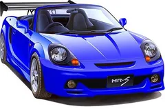 フジミ模型 1/24 インチアップ トヨタMR-S GT・Wウィンク?付き