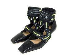 ■新品同様■ ChristianDior ディオール 66-22 ロジェヴィヴィエ コラボ パテントレザー パンプス 表記サイズ 34 (約21cm) 靴 GE0879
