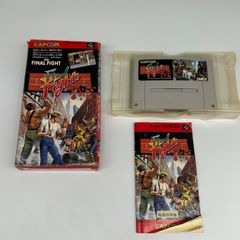 Final Fight (SHVC-FT) Super Famicom Software 任天堂 Capcom