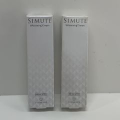 SIMUTE シミュート薬用美白クリーム 2本セット薬用ピュアホワイト