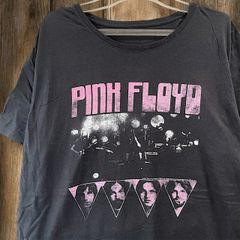 バンド Tシャツ ピンクフロイド プログレッシブロック サイケデリック フォト メンバー 黒 - 00s XXXLサイズ 古着 ビンテージ used vintage  p10/