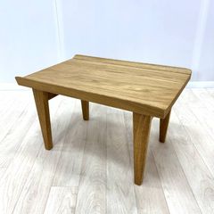 キッズテーブル① 木製 胡桃材 サイズD350✕w500✕H370mm - メルカリ