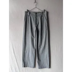 MHL. リネン コットン パンツ / M グレー 千鳥格子 MARGARET HOWELL P6-06051-9539のサムネイル