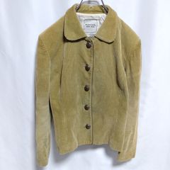Mademoiselle NON NON マドモアゼルノンノン コーデュロイ ジャケット くるみボタン