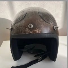 sterling pro☆ビンテージ ヘルメット Lサイズ 1960年代製 当時物 白