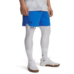 언더아머 맨즈 하의 바지 반바지 반바지 Under Armour Armour UA Vanish Woven 6 Shorts Mens Blue Atlanti