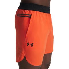 언더아머 맨즈 하의 바지 반바지 반바지 Under Armour 6 Vanish Elite Shorts Mens Orange 오렌지
