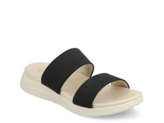 저니 레이디스 슈즈 샌들 Journee Janis Wedge Sandal Black 블랙