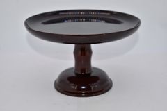 茶道具 干菓子器 高杯 溜塗 貴人高杯 菓子器 茶道 24-001-04