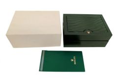 ロレックス 時計用 BOX 箱 ケース ROLEX グリーン 緑 39139.04