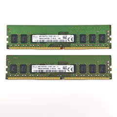 SK hynix DDR4 8GB 4GB×2枚 PCメモリ 動作確認済 - メルカリ