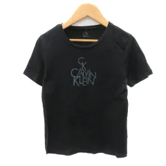 シーケーカルバンクライン ck Calvin Klein Tシャツ カットソー 半袖 プリント 黒 ブラック /YK20のサムネイル