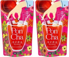 PonCha ポンチャ フリーズドライティー キューブタイプ 10粒入×2袋セット 水でもお湯でも溶ける 菱和園 (ルイボス) [ルイボス]