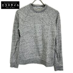 T by ALEXANDER WANG　ティーバイアレキサンダーワン　グレー ラグランスリーブスウェットトップス　XS