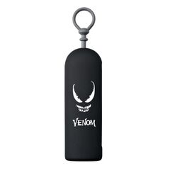 リヒトラブ　スリムキーケース・キーホルダー　マーベル　ヴェノム柄　MV7785-102　Lihit lab　MARVEL　Venom　4903419848170