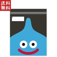 SQUARE ENIX スクウェアエニックススライム ジップバッグ B6サイズ ドラゴンクエスト公式グッズ かわいい・収納・保存袋・キャラクターグッズ
