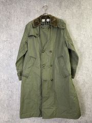 【中古】BARBOUR ﾊﾞﾌﾞｱｰ wax trench coat ﾜｯｸｽ ﾄﾚﾝﾁ ｺｰﾄ ｺｰﾃﾞｭﾛｲ ﾌﾞﾙｶﾞﾘｱ製 ｶｰｷ 38 33945954