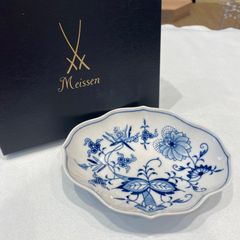 未使用】マイセン MEISSEN ブルーオニオン 小物入れ ボンボニエール 箱
