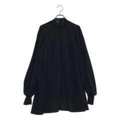 2020年製 エンフォルド PEダブルクロス ハイネックブラウス ゆったり