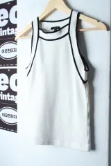 W(XS-S) マッシモ ドゥッティ 半袖 Tシャツ ノースリーブ ニット-H36061のサムネイル
