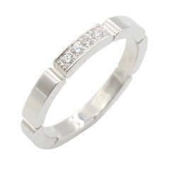 カルティエ CARTIER リング・指輪 マイヨンパンテール リング 4PD B4083556 K18WG（ホワイトゴールド） ダイヤモンド マイヨンパンテール リング 4PD レディース Used A