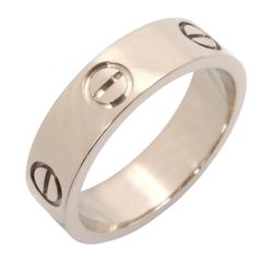 カルティエ CARTIER リング・指輪 ラブリング B4022656 K18WG（ホワイトゴールド） ラブリング ユニセックス Used A