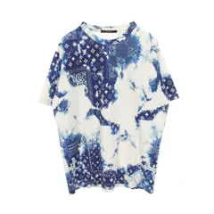 ルイ・ヴィトン LOUIS VUITTON 半袖Tシャツ モノグラムバンダナプリント クルーネック RM222M NPG HNY26W コットン Tシャツ メンズ Used A