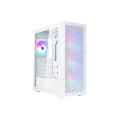 【新品】 Silverstone SST-FA515XR-WG PCケース ミドルタワー ATX デュアルラジエーター レインボーファン ホワイト 国内正規代理店品