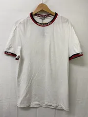 【中古】MONCLER ﾓﾝｸﾚｰﾙ Tｼｬﾂ ｸﾙｰﾈｯｸ C-SCOM-18-1631 ﾎﾜｲﾄ M 991929283