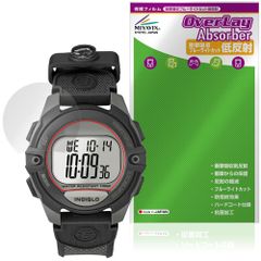 TIMEX Expedition CAT T40941 保護フィルム OverLay Absorber 低反射 for タイメックス 腕時計 衝撃吸収 反射防止 ブルーライトカット