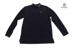 Munsingwear (used) Mockup Long-Sleeve Shirt, Men's Golf Wear, Size L, Black