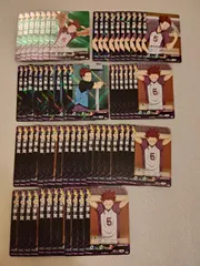 【65枚】天童覚 まとめ ハイキュー バボカ ブレイク 白鳥沢 引退 断捨離 在庫処分 / Haikyu!! Baboca BREAK Collection Bulk Lot
