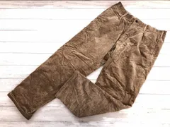 エイチディースタイル HD Style レトロ オールド 日本製 タック入り コーデュロイ パンツ ボトムス ベージュ L メンズ コットン混合