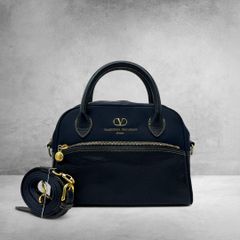 Roberta di Camerino ベロア バゴンギ トートバッグ レザー 2937
