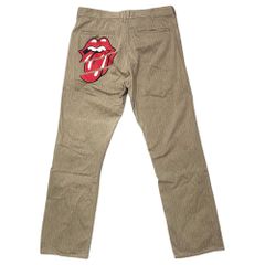 【90s00s】Stüssy ワークパンツ 32 ベージュ オールドステューシー STUSSY(ステューシー) 1990's~2000's Tapered Work Pants ワーク